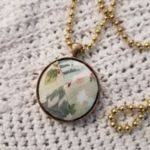 Vintage Quilt Necklace